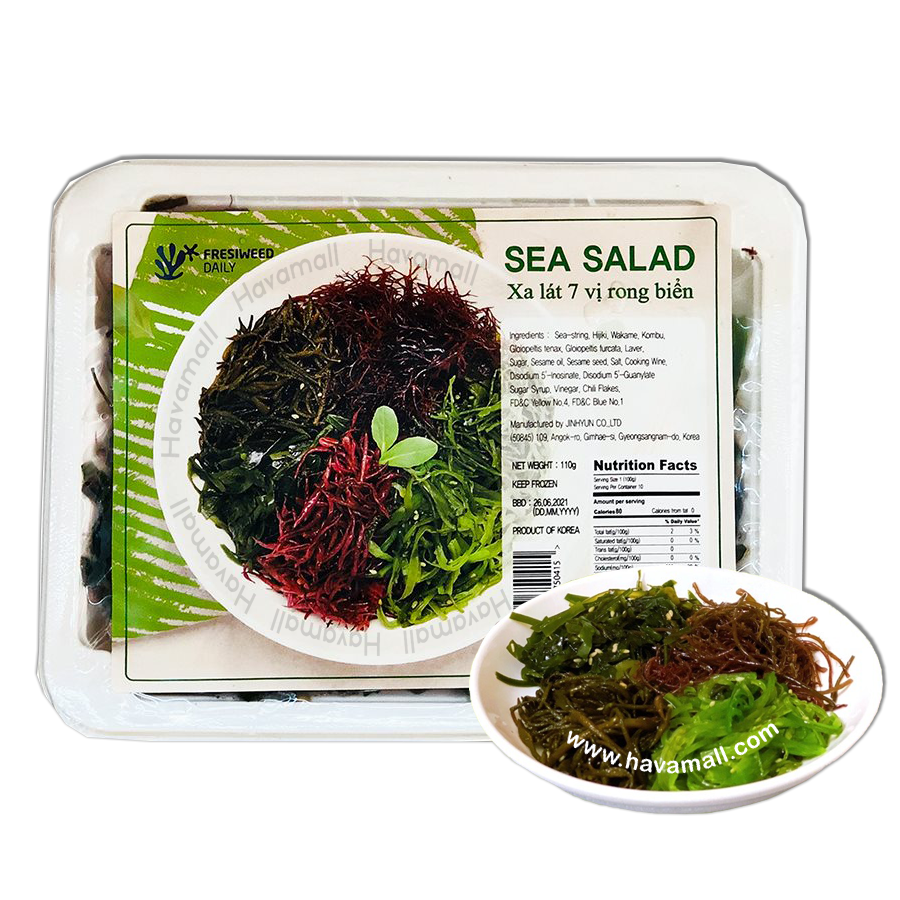 Salad 7 Vị Rong Biển Hàn Quốc Fresiweed 110gr - HavaMall - Siêu Thị ...