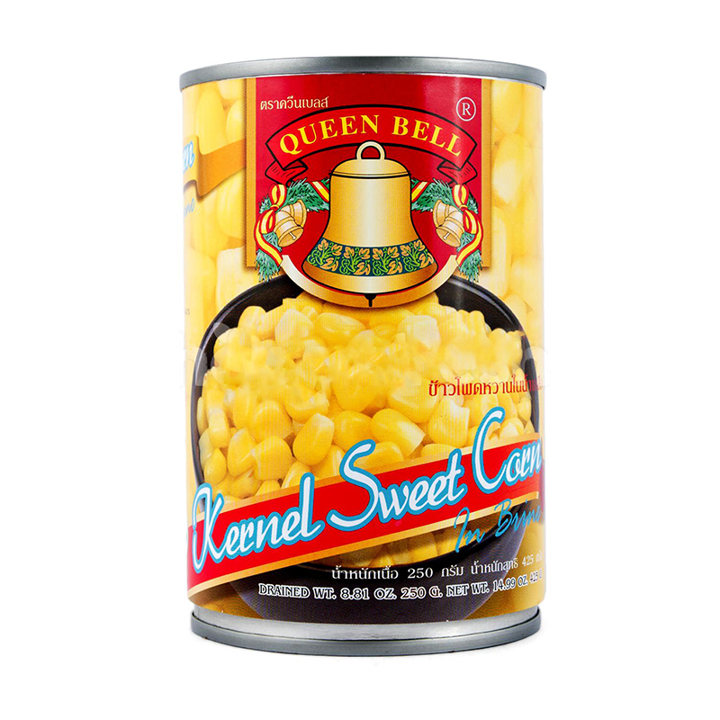 Bắp Nguyên Hạt Đóng Lon Queen Bell 425g - Kernel Sweet Corn In Brine ...