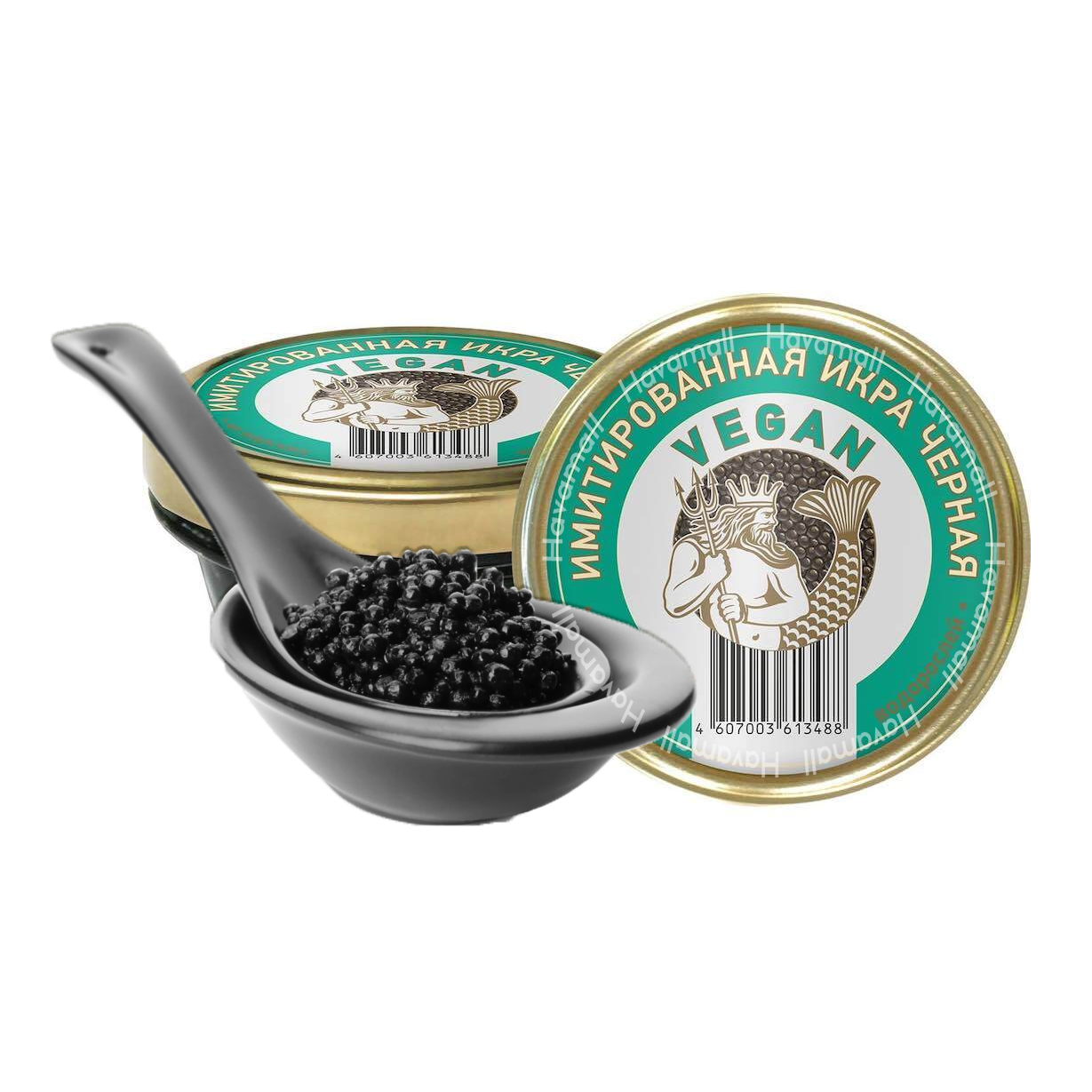 Trứng Cá Tầm Chay Nhập Khẩu Nga 100g - Имитированная черная икра 